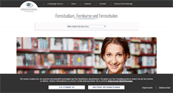 Desktop Screenshot of fernschulportal.de